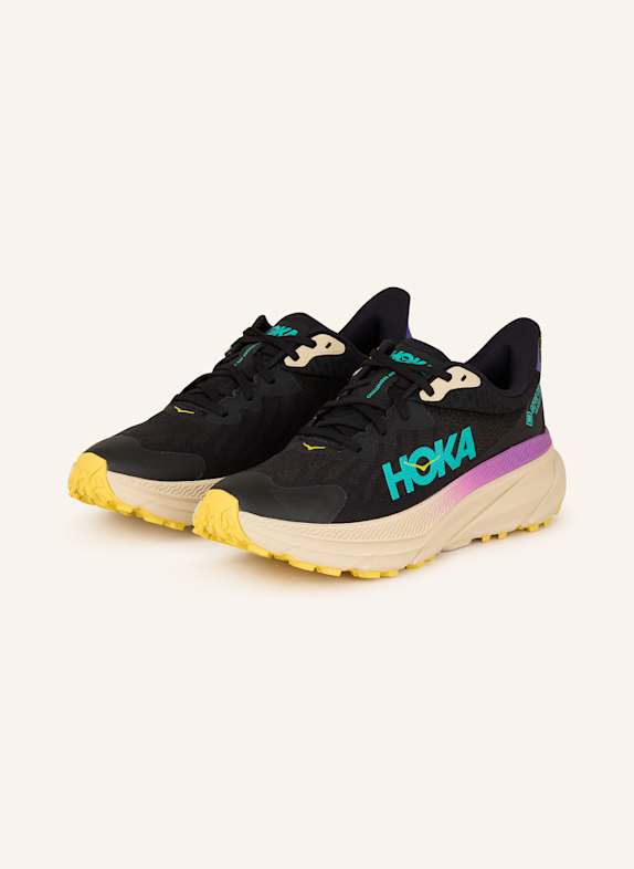 HOKA Trailrunning-Schuhe CHALLENGER 7 GTX SCHWARZ