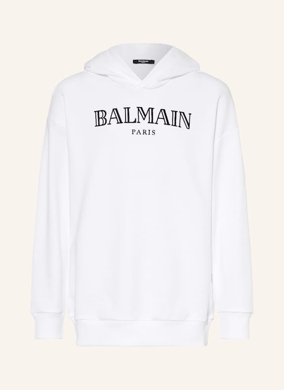 BALMAIN Hoodie WEISS