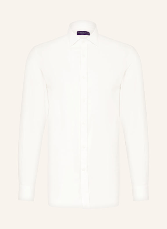 RALPH LAUREN PURPLE LABEL Hemd Slim Fit WEISS