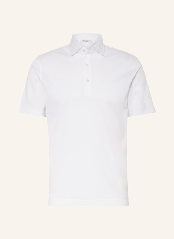 Stefan Brandt Piqué-Poloshirt WEISS