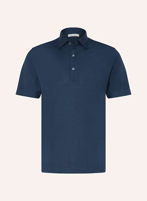 Stefan Brandt Piqué-Poloshirt DUNKELBLAU