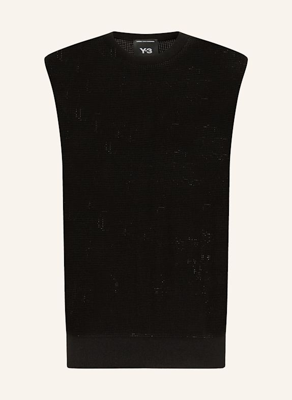 Y-3 Pullunder GFX KNIT WEISS/ SCHWARZ