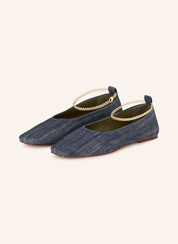 MARIA LUCA Ballerinas AUGUSTA BLAU