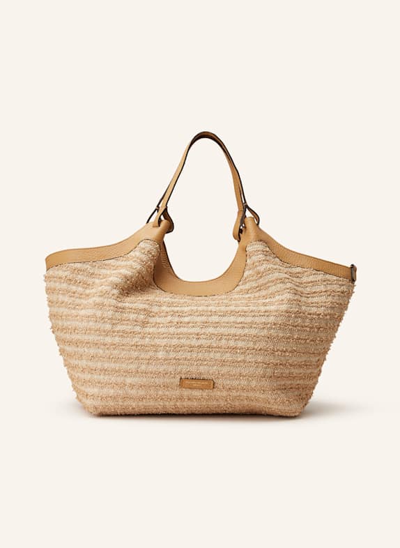 GIANNI CHIARINI Strandtasche DUA XL mit Pouch CAMEL