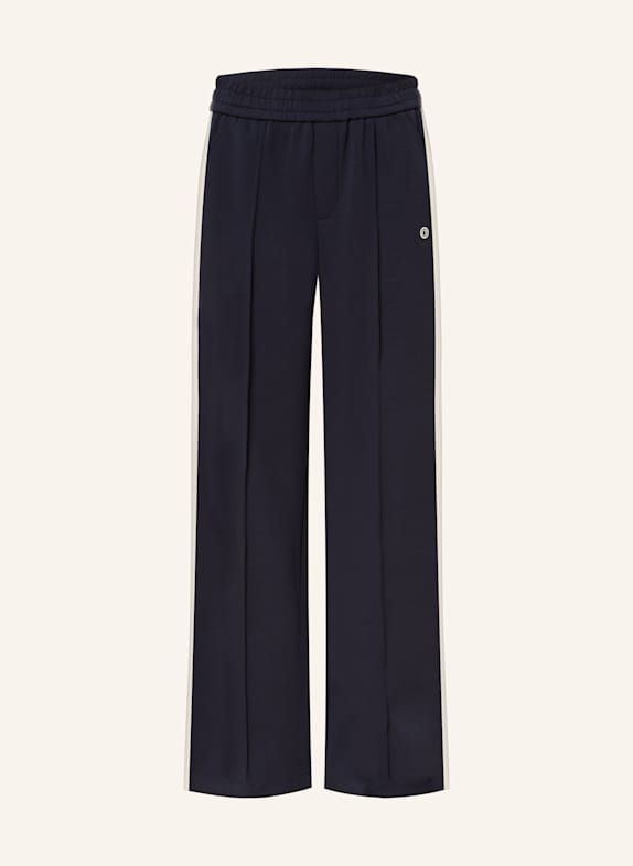 oui Hose im Jogging-Stil DUNKELBLAU