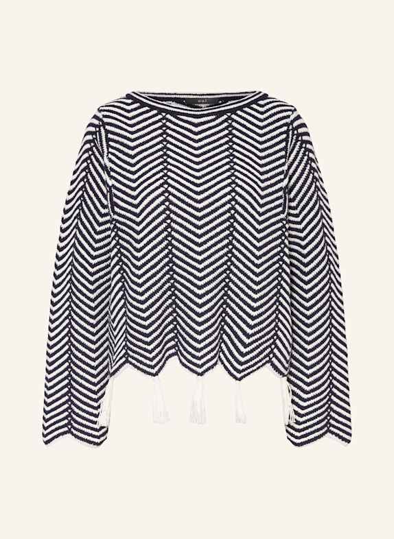 oui Sweater DARK BLUE/ WHITE
