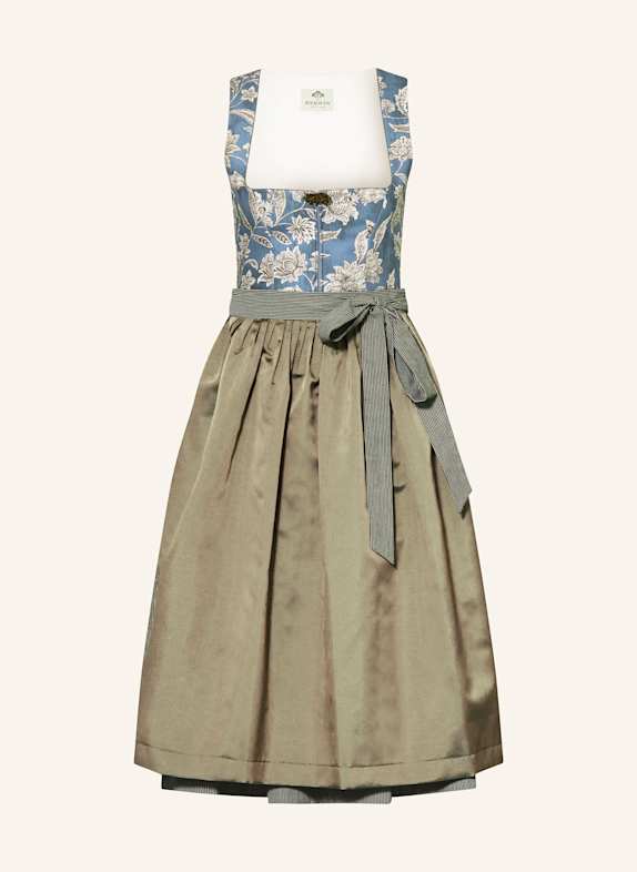 BERWIN & WOLFF Dirndl DUNKELBLAU/ DUNKELGRÜN
