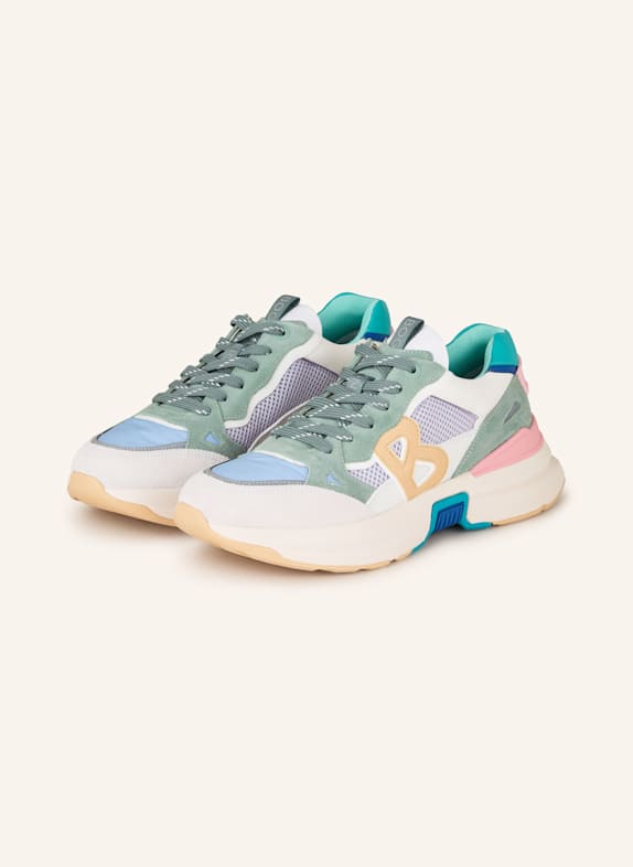 BOGNER Sneaker CTP25 HELLBLAU/ HELLGRÜN/ HELLLILA