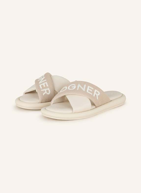 BOGNER Pantoletten PORTOFINO BEIGE/ CREME