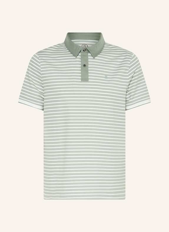 BOGNER Piqué polo shirt TIMO regular fit DARK GREEN/ WHITE