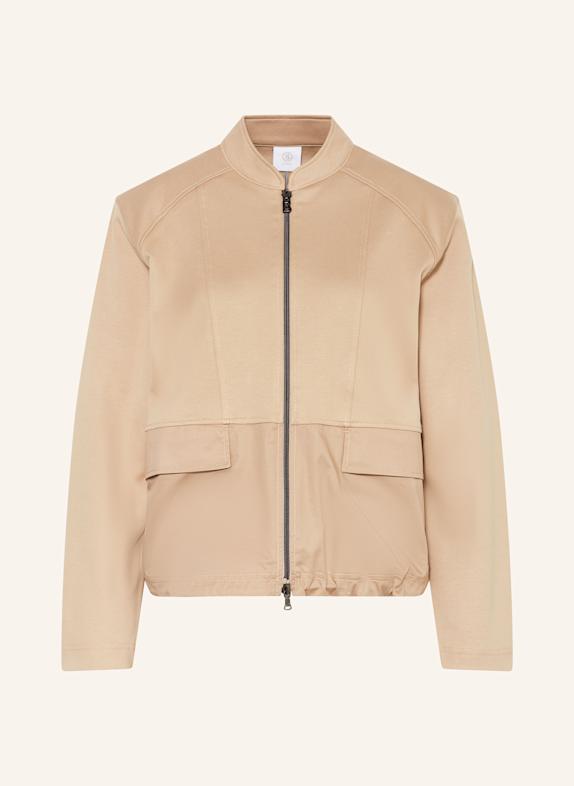 BOGNER Sweatjacke BEIGE