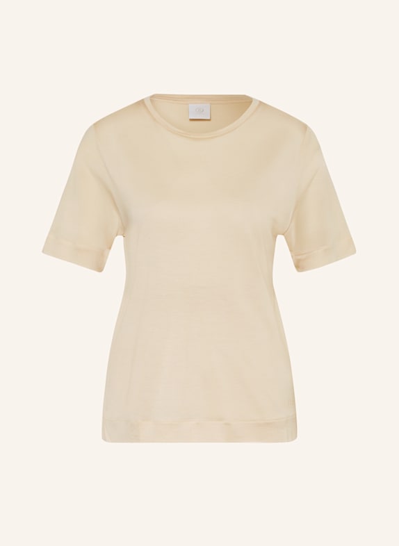 BOGNER SIENNA silk T-shirt LIGHT YELLOW
