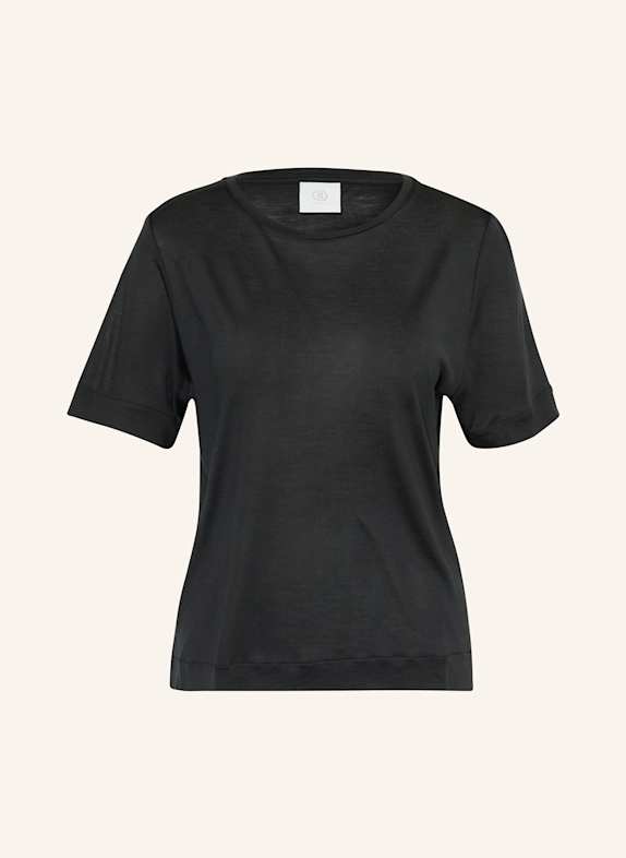 BOGNER SIENNA silk T-shirt BLACK