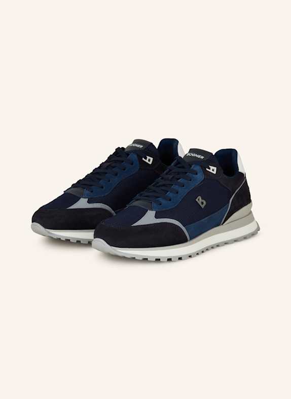 BOGNER Sneakersy NEWPORT TMAVĚ MODRÁ/ ČERNÁ/ BÍLÁ