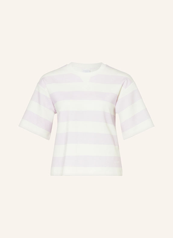 BOGNER T-shirt STACEY LIGHT PURPLE/ ECRU