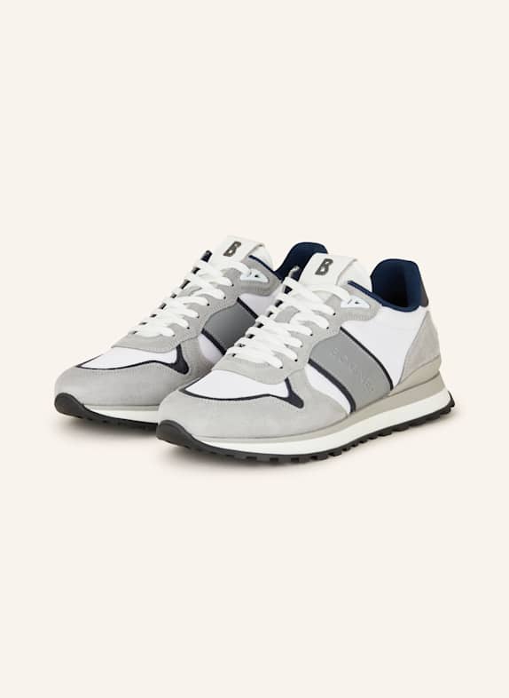 BOGNER Sneaker NEWPORT GRAU/ WEISS/ DUNKELBLAU