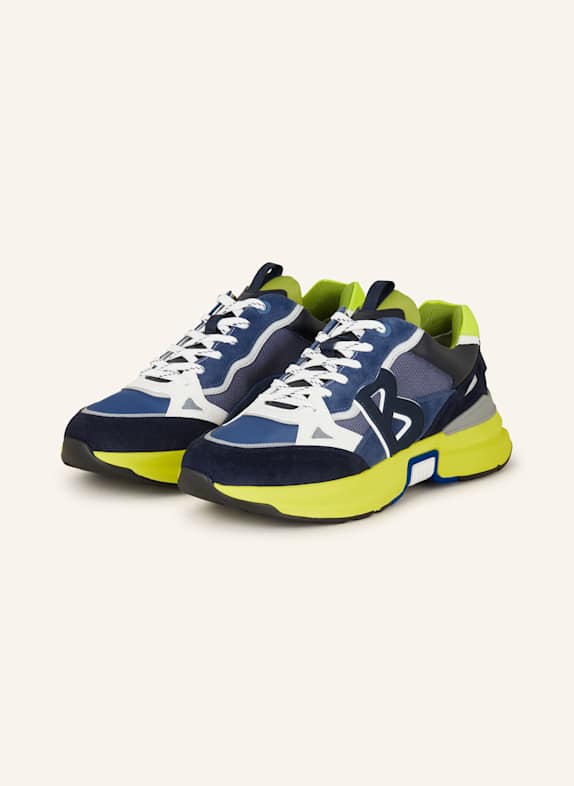 BOGNER Sneaker CTP25 BLAU/ DUNKELBLAU/ GELB