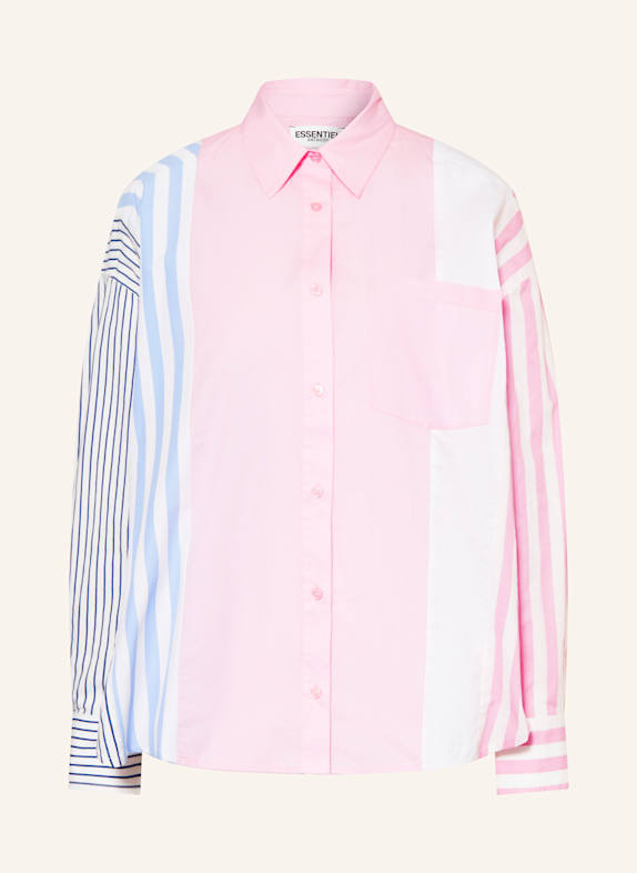 ESSENTIEL ANTWERP Shirt blouse HEMIX PINK/ WHITE/ LIGHT BLUE