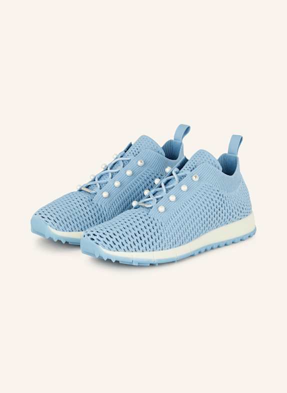 JIMMY CHOO Sneaker VELES HELLBLAU
