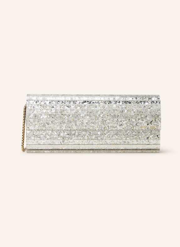 JIMMY CHOO Clutch SWEETIE SILBER