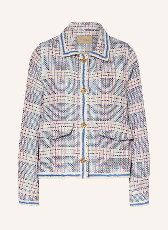 Smith & Soul Tweed jacket CREAM/ BLUE/ GREEN