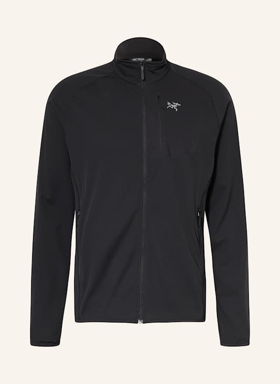 ARC'TERYX Midlayer-Jacke DELTA SCHWARZ