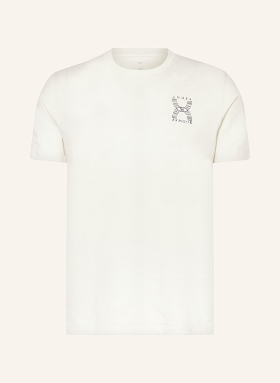 UNDER ARMOUR Laufshirt UA RUN 96 ECRU/ DUNKELGRAU