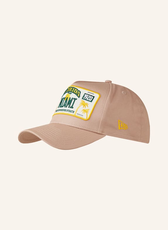 NEW ERA Cap MIAMI LICENSE PLATE 9FORTY® BEIGE