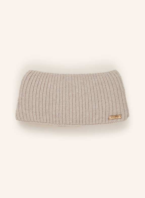 CAPO Stirnband aus Cashmere BEIGE