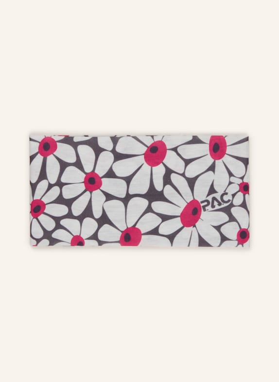 P.A.C. Stirnband ANTI MOSQUITO FUCHSIA/ GRAU/ HELLGRAU