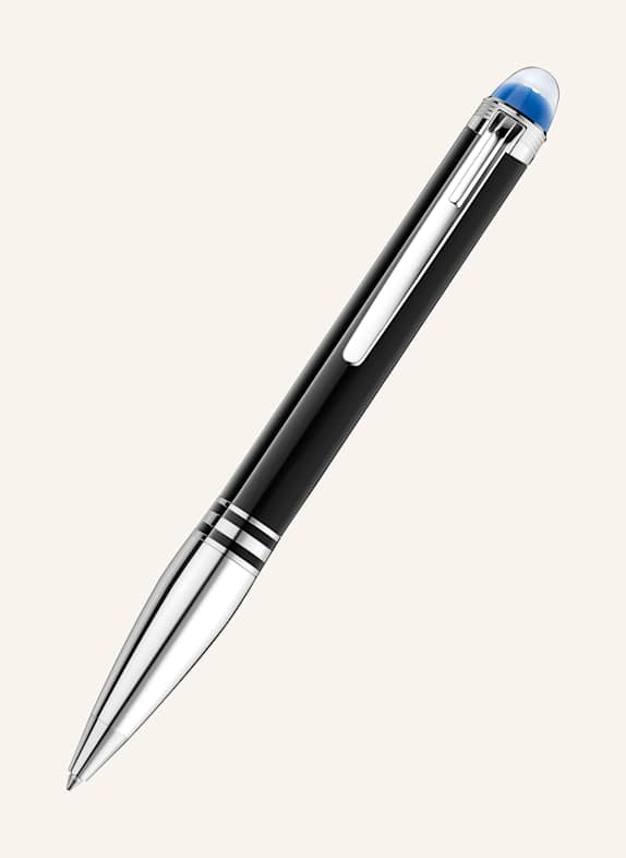 MONTBLANC Drehkugelschreiber STARWALKER DOUÉ SCHWARZ / SILBER