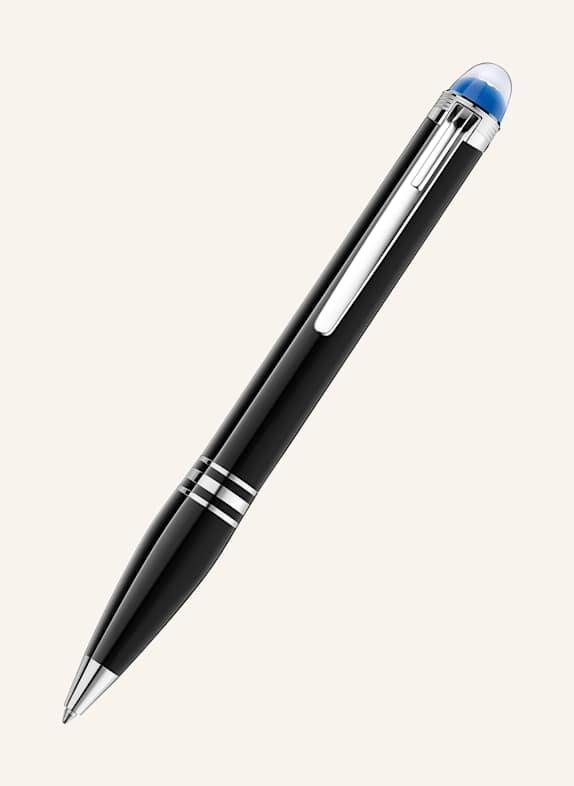 MONTBLANC Drehkugelschreiber STARWALKER PRECIOUS RESIN SCHWARZ / SILBER