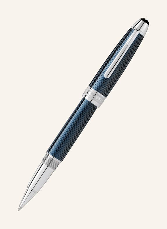 MONTBLANC Pióro kulkowe MEISTERSTÜCK SOLITAIRE BLUE HOUR LEGRAND SREBRNY / NIEBIESKI