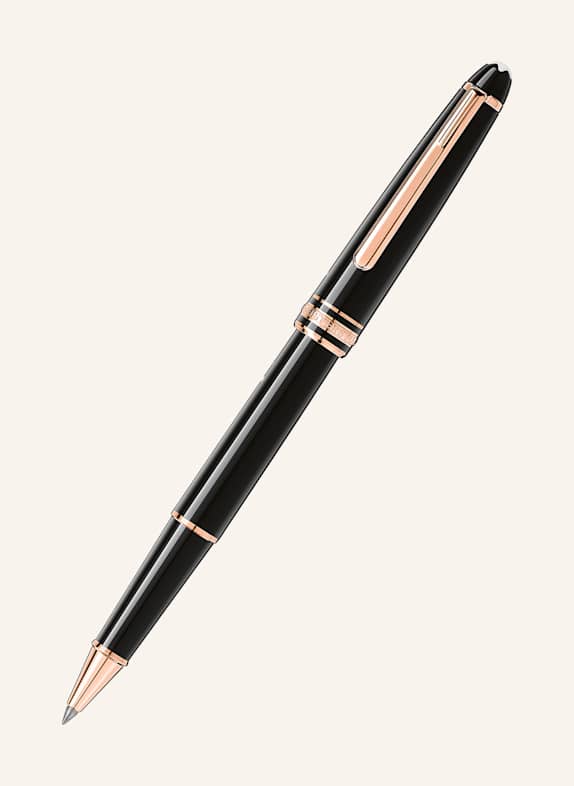 MONTBLANC Rollerball MEISTERSTÜCK SCHWARZ / ROSÉGOLD