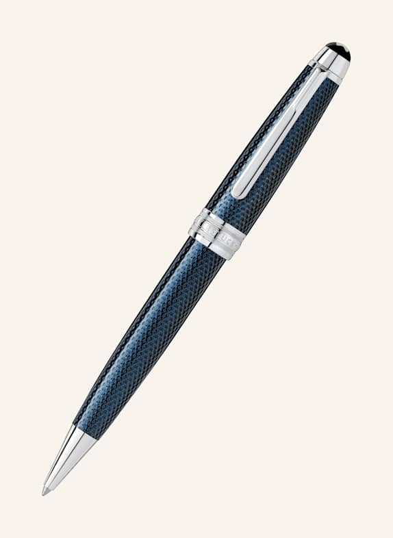 MONTBLANC Drehkugelschreiber MEISTERSTÜCK SOLITAIRE BLUE HOUR MIDSIZE BLAU / SILBER