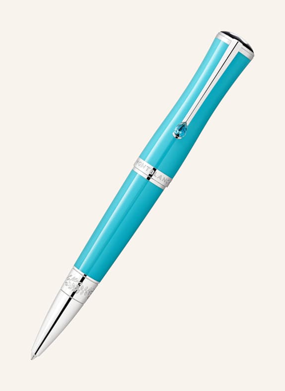 MONTBLANC Drehkugelschreiber MUSES MARIA CALLAS SPECIAL EDITION TÜRKIS