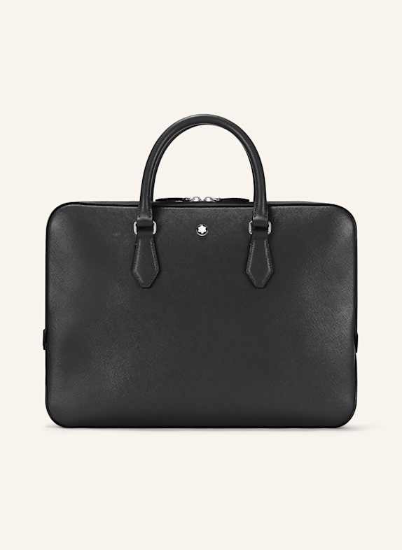 MONTBLANC Saffiano business bag SARTORIAL BLACK