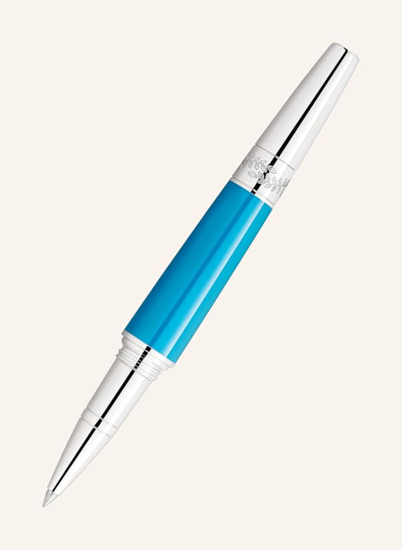 MONTBLANC Pióro kulkowe MUSES MARIA CALLAS SPECIAL EDITION JASNONIEBIESKI/ SREBRNY
