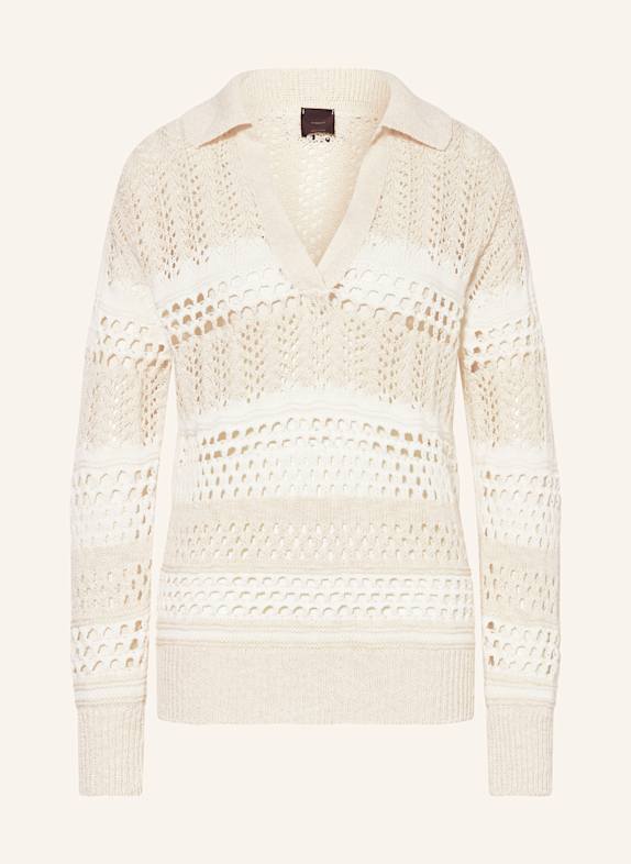 PINKO Pullover GORZANO ECRU/ CREME