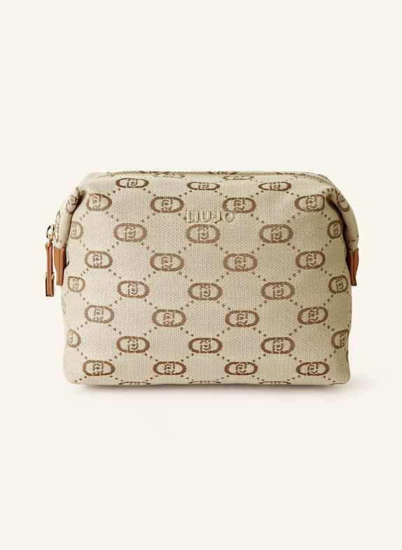 LIU JO Kosmetiktasche VANITY BEIGE/ BRAUN