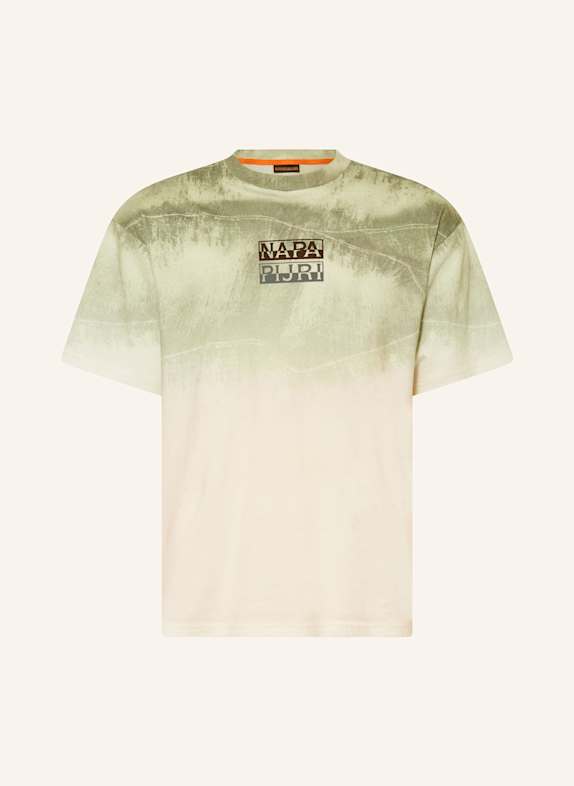 NAPAPIJRI T-Shirt TORA WEISS/ GRÜN/ HELLGRÜN