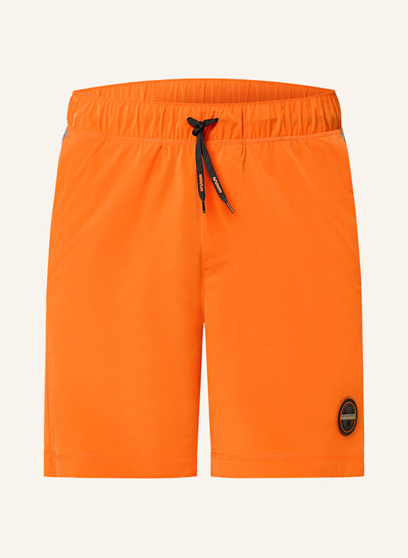 NAPAPIJRI Shorts N-TARTUCA ORANGE/ GRAU