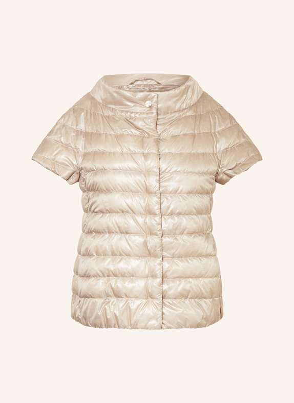 HERNO GRETA down vest BEIGE