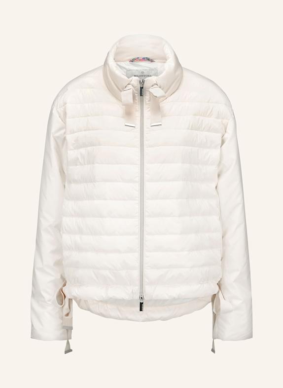 MILESTONE Steppjacke MSKIMBERLY mit DUPONT™ SORONA®-Isolierung ECRU