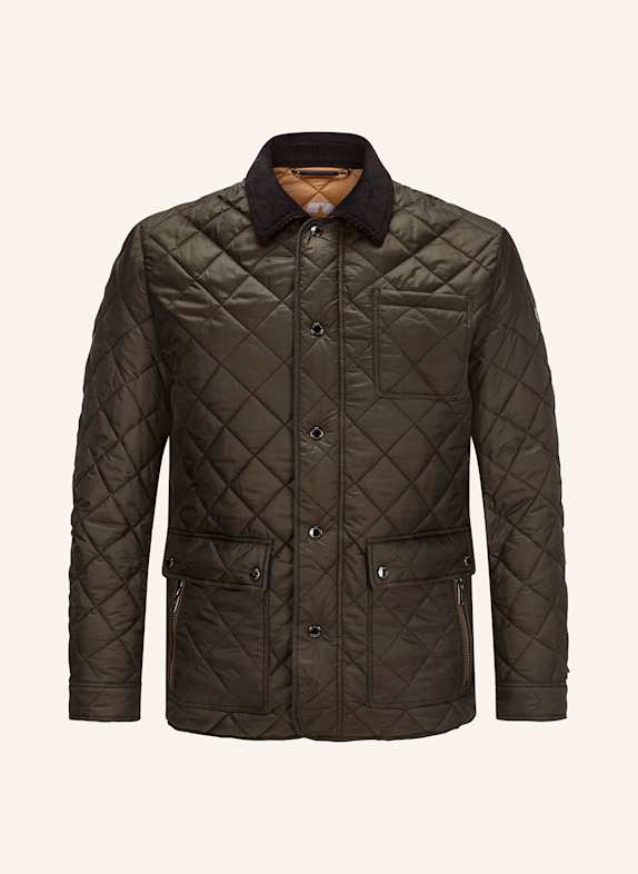 MILESTONE Steppjacke MSSEATTLE mit DUPONT™ SORONA®-Isolierung KHAKI