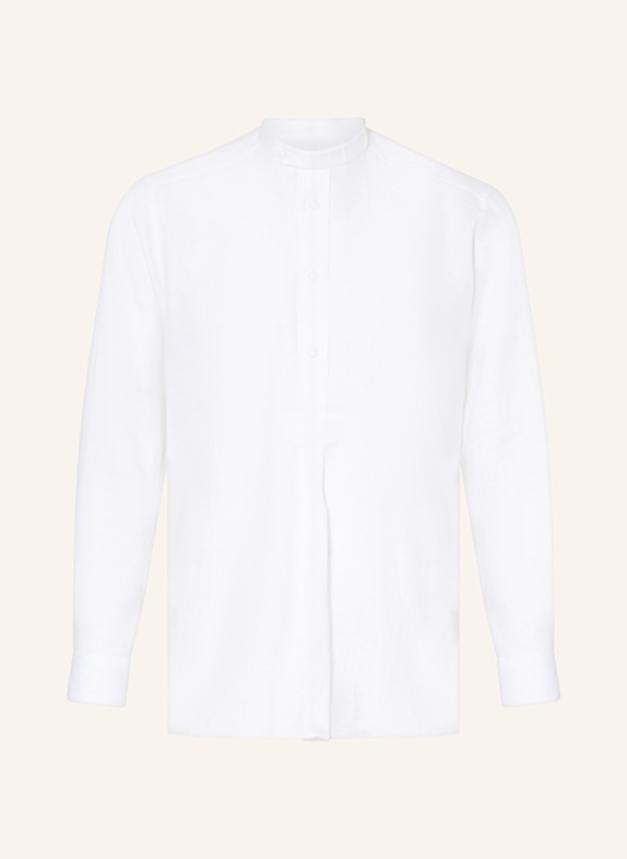 Johann & Johanna Trachten shirt ADAM Comfort Fit made of linen WHITE