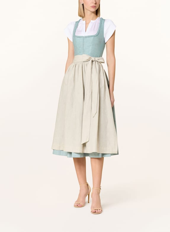 Johann & Johanna Dirndl HELLBLAU / CREME
