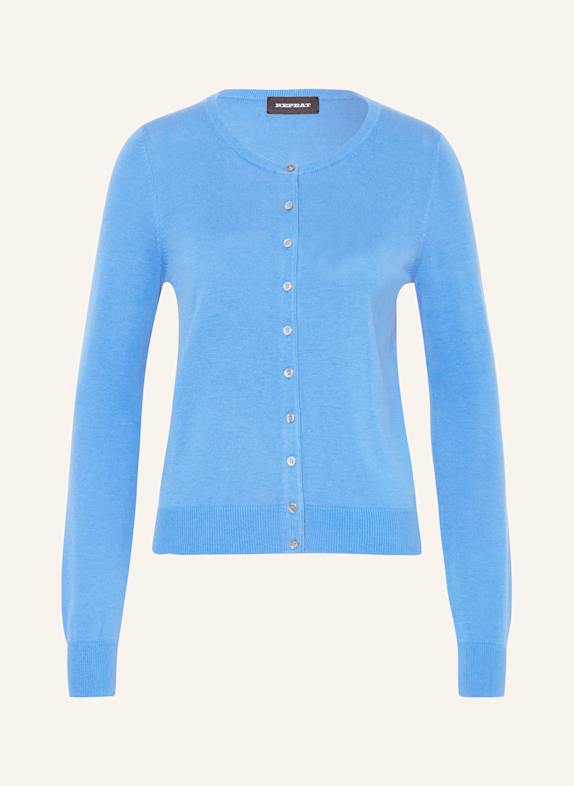 REPEAT Strickjacke BLAU