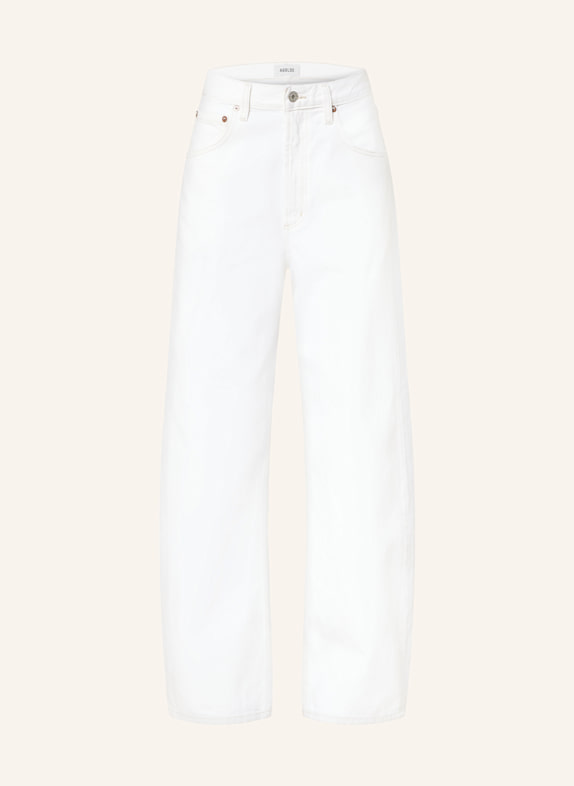 AGOLDE Jeans LOW CURVE milkshake white