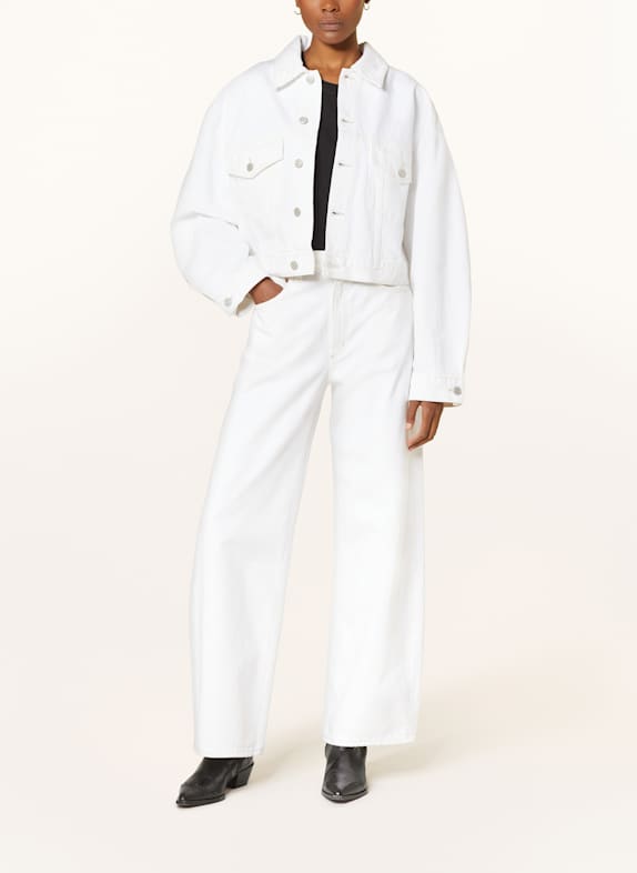 AGOLDE Cropped-Jeansjacke PALMER WEISS